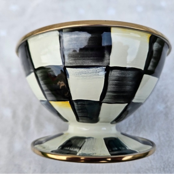 Mackenzie Childs ice cream/candy dish. - Picture 3 of 3
